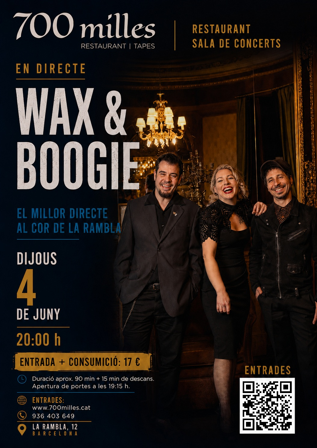 Wax & Boogie al "700 milles"