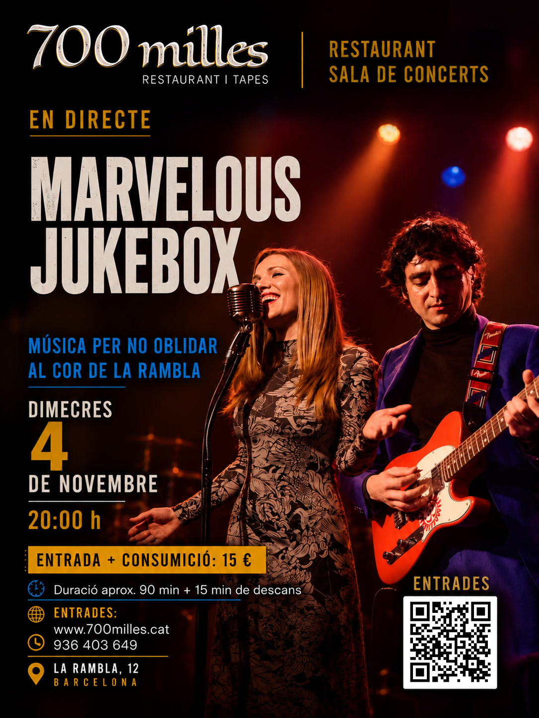 Marvelous Jukebox al "700 milles"
